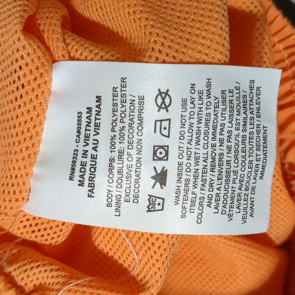 Nike Men's Sportswear Sport Essentials Woven Lined Flow orange Shorts Size M - Picture 7 of 7